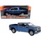 2019 Gmc Sierra 1500 Denali Crew Cab Pickup Truck Blue Metallic 1/24-1/27 Diecast Model Car By Motormax